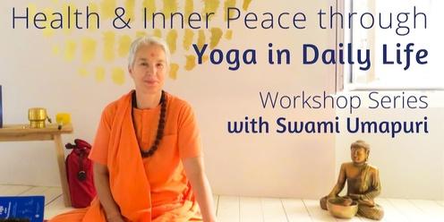 Yoga Workshops with Swami Umapuri
