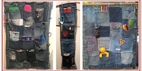  Jeans Pockets Hanger workshop (Upcycle Newcastle)