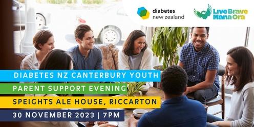 Diabetes NZ Canterbury Youth: Parent Support Evening DAM