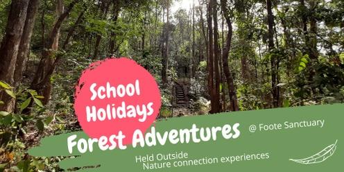 School Holiday Forest Adventure at Foote Sanctuary 7 Jul 23
