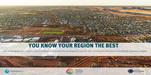 Kalgoorlie: Leading Australian Resilient Communities: An afternoon of leadership, conversation and community connections