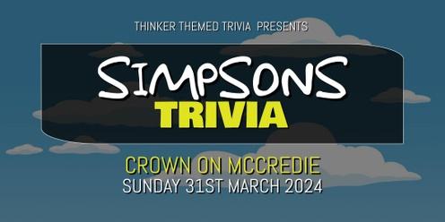 Simpsons Trivia - Crown On McCredie