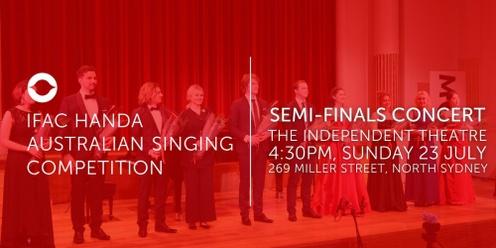 IFAC Handa Australian Singing Competition Semi-Finals Concert 