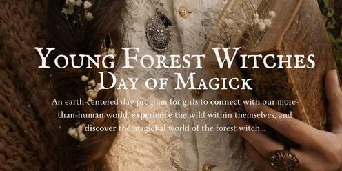 Young Forest Witches Magickal Day