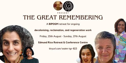 Regenerate || The Great Remembering