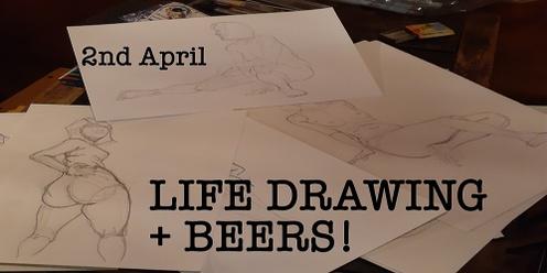 Life Drawing and Beeries!