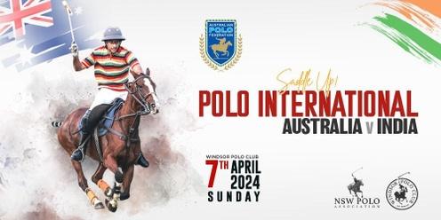 The 2024 Polo International: Australia V India