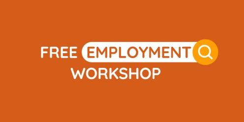 Free Employment Workshop: How to Write a Cover Letter & Address Key Selection Criteria