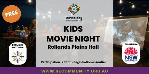 Kids Christmas Movie Night | ROLLANDS PLAINS