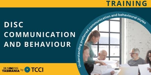 DISC Communication and Behaviour (Hobart)