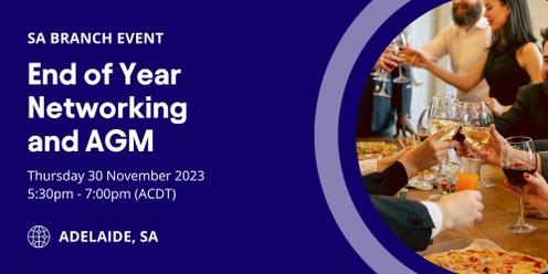 SA Branch - End of Year Networking and AGM