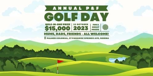 P&F Golf Day 2023