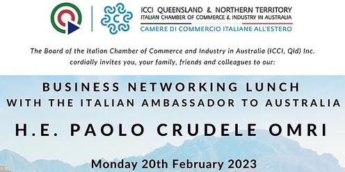 Business Networking Lunch with the Ambassador