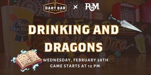 Drinking & Dragons at Dart Bar & Games 