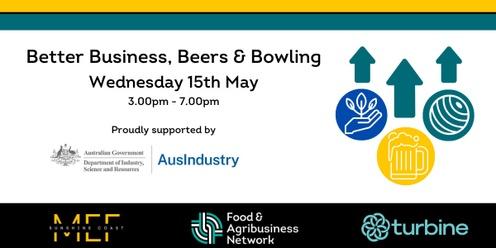 FAN+MEF - Better Business, Beers & Bowling