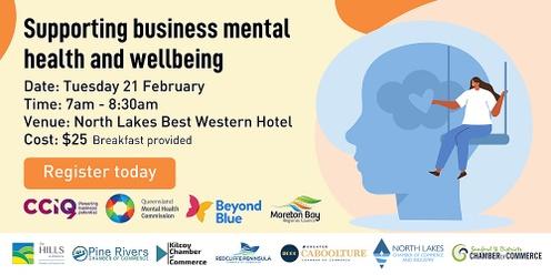 Supporting business mental health and wellbeing - Moreton Bay
