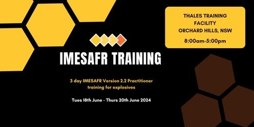 IMESAFR Training 2024 - 3 day