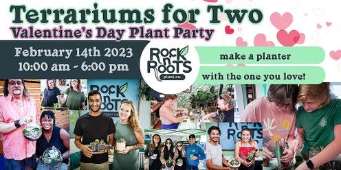 Terrariums for Two: A Valentine's Day Plant Party at Rock n' Roots Plant Co. (Pawleys Island, SC)