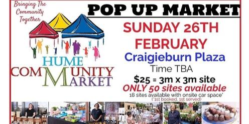 Hume Community Market - Craigieburn Plaza Pop Up