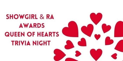 Showgirl & Rural ambassador awards Queen of hearts trivia night 