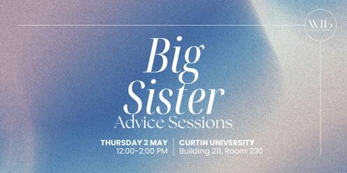 Big Sister Advice Sessions with WIB