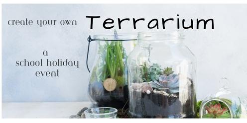 Make your own Terrarium - at The Hut