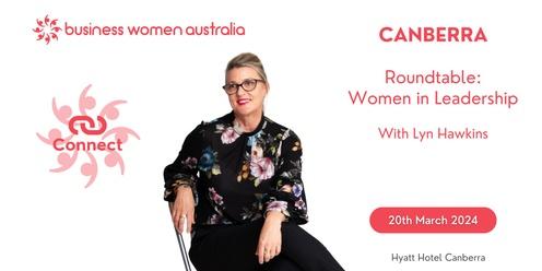 Canberra Roundtable: Women in Leadership