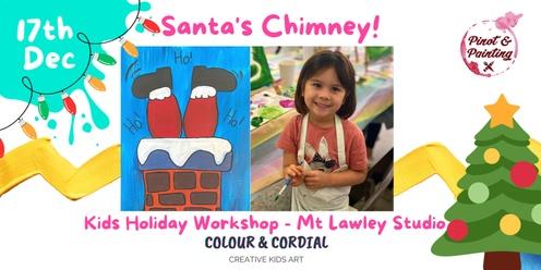 Santa's Chimney - Junior Sip & Paint @ The General Collective