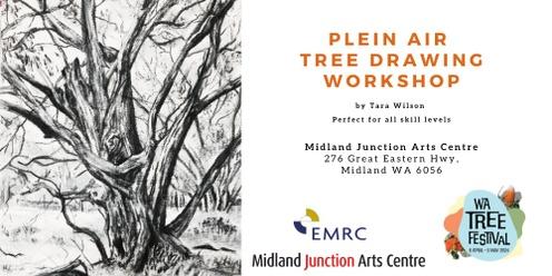 Embrace Nature: Plein Air Tree Drawing Workshop