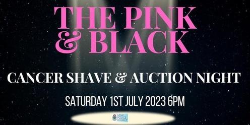 The Pink and Black Cancer Shave and Auction 