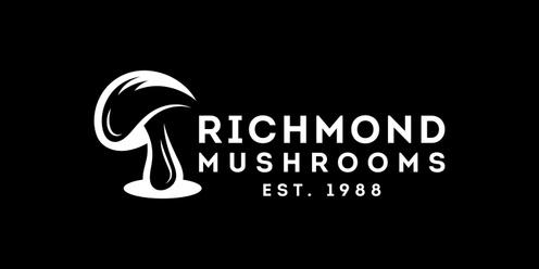 Richmond Mushrooms Farm Tour & Tasting Afternoon