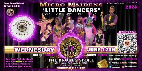Osceola, IA - Micro Maidens: The Show "Must Be This Tall to Ride!"