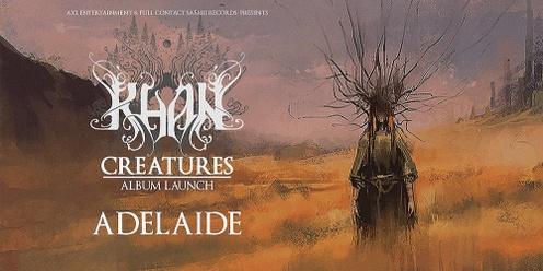 Khan 'Creatures' Adelaide album launch