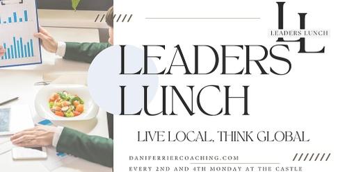 Leaders lunch in person master mind group 