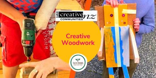 Creative Woodwork, Glen Eden Library, Tuesday, 4 July, 2 pm -4 pm