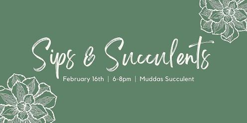 Sips & Succulents - February 
