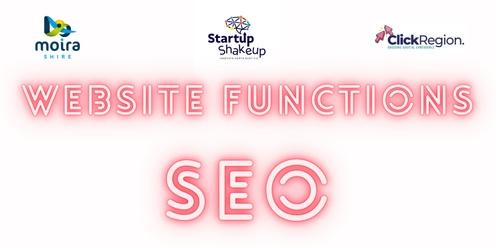 Website Functions & Search Engine Optimisation (SEO)
