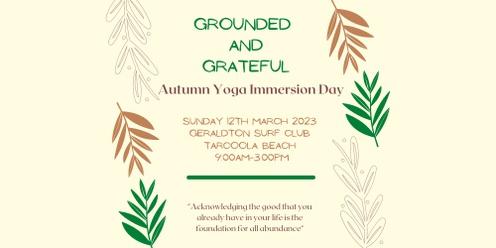 Autumn Yoga Immersion Day