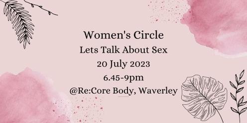 Women's Circle, Bronte - Lets Talk About Sex