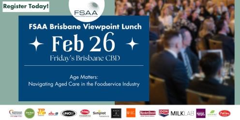 Age Matters: Navigating Aged Care in the Foodservice Industry