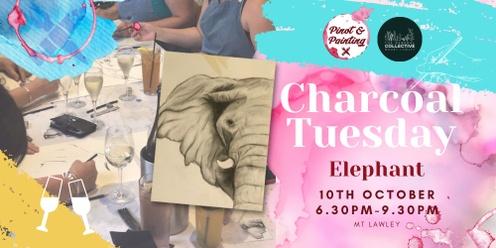 Charcoal Tuesday: Elephant @ The General Collective 
