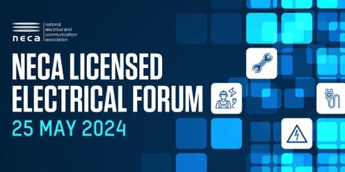 NECA Licensed Electrical Inspectors Forum May 2024