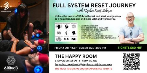 9D Transformational Breathwork 'Full System Reset' –  Friday 29th Sept 2023