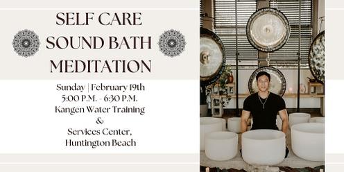 Self Care Sound Bath Immersion (Huntington Beach) + CBD