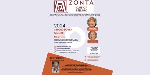 ZONTA CHANGEOVER DINNER MEETING