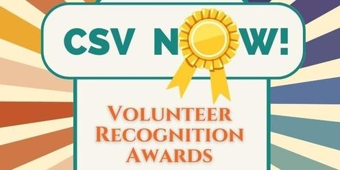 CSV Now! Volunteer Recognition Awards