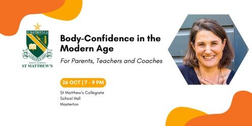 Body Confidence in the Modern Age - for Parents, Teachers and Coaches