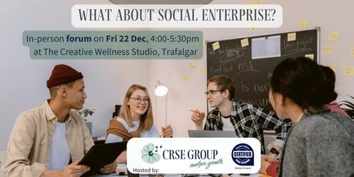 Meet-up #5: What about Social Enterprise?