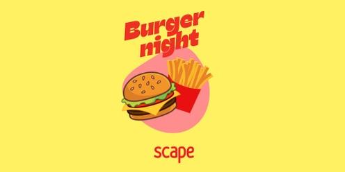 Burger Night Group Dinner | FRK&AURORA