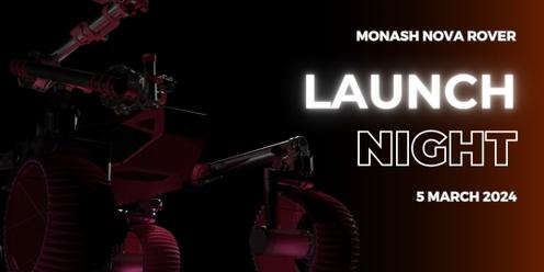 Monash Nova Rover Launch Night 2024